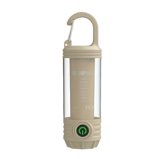 FOLDLITE פנס קמפינג נטען עם תאורת אווירה