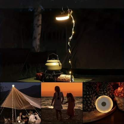 LightNest  מנורת תלייה ושרשרת תאורה נטענת