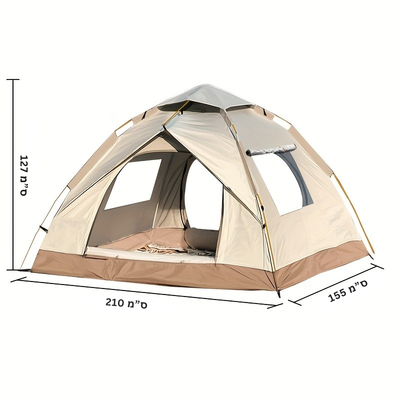 CAMPDOME אוהל אוטומטי עמיד מתקדם