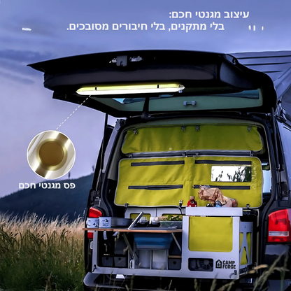 ZTARX מנורת מחנאות מתקפלת נטענת