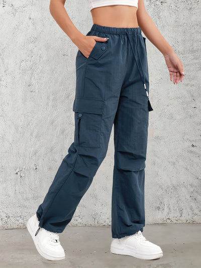 UrbanFlex מכנסי קארגו רחבים לנשים