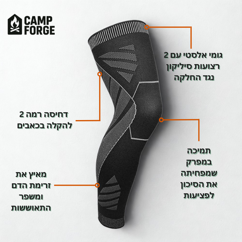 ™LegArmor   –  שרוול דחיסה חכם לברך ולרגל