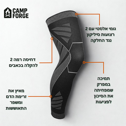™LegArmor   –  שרוול דחיסה חכם לברך ולרגל