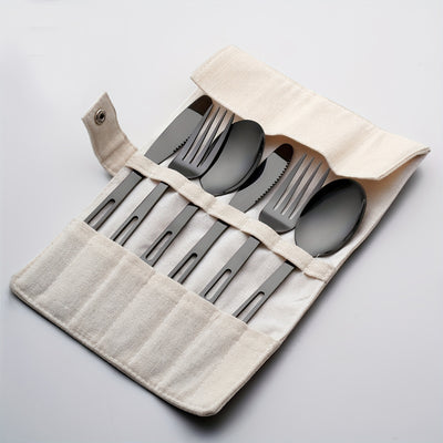 Pack&Go  סט סכו"ם זוגי מתקפל לדרך