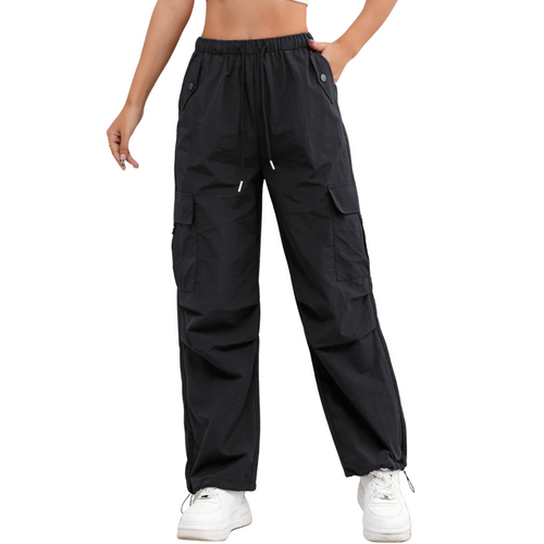 UrbanFlex מכנסי קארגו רחבים לנשים